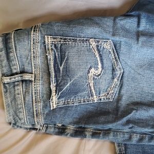 Silver jeans
